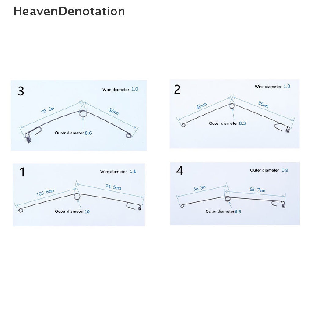 [HeavenDenotation] Camping Perangkat Memancing Otomatis Musim Semi Ejection Hook Stainless Steel Tackle HDV
