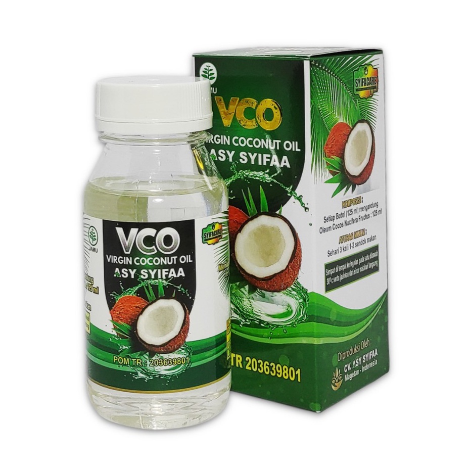 

VCO Virgin Coconut Oil Minyak Kelapa Asy-syifaa 125ml Original