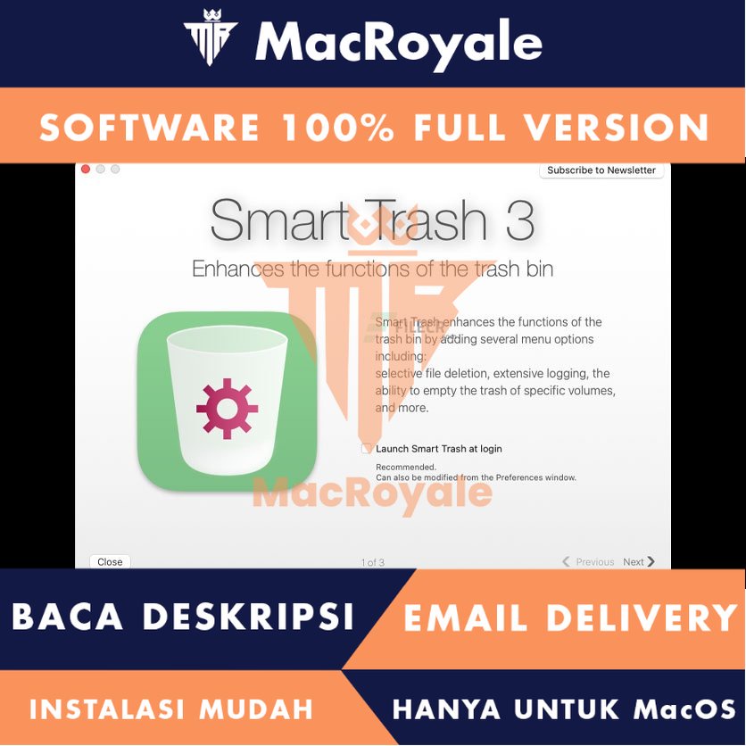 [MacOS] Smart Trash Full Version Lifetime Full Garansi