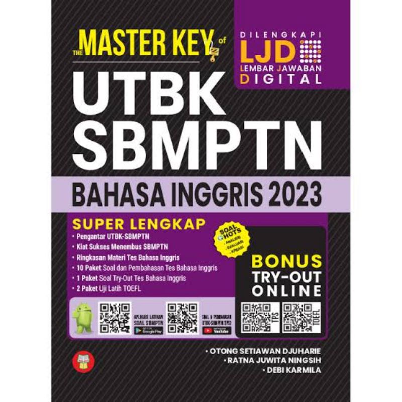 Master key utbk sbmptn bahasa inggris 2023