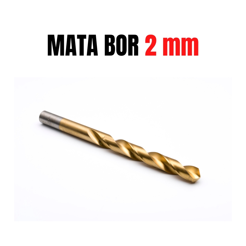 [HAEBOT] Mata Bor Drill Bit 2.0 mm Bor Mini PCB Board Kayu Tipis 1 buah