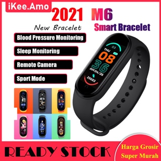 M7 Smartwatch M6 Olahraga Gelang Pintar Pelacak Detak Jantung Pedometer Monitor Tekanan Darah