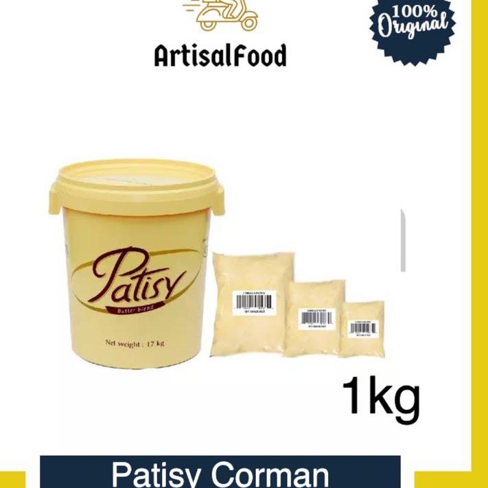 

➾ Butter Mentega CORMAN PATISY 1kg Room Butter kiloan 1 kg ➸