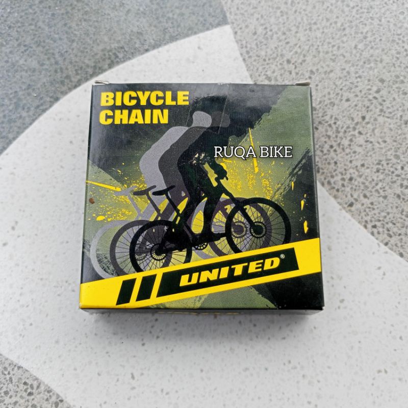 Rantai United RT 101. Rantai single speed. Rantai Fixie. Rantai BMX. Rantai sepeda single speed