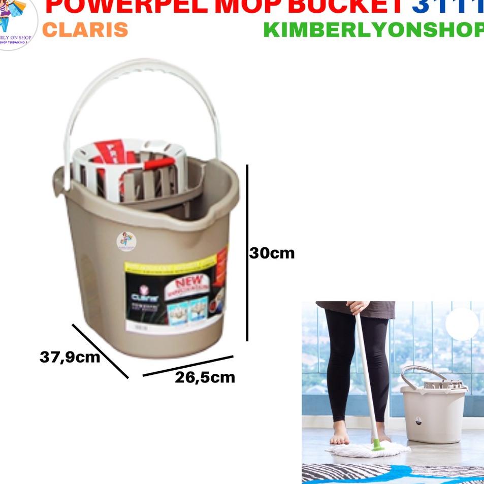 ➲ Ember Pel Powerpel Mop Bucket 13 Ltr 3111 Claris ➳