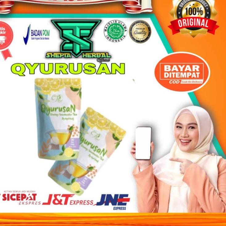 

℗ QYURUSAN SLIMING TEA AND IMUN BOOSTER ASLI ORIGINAL BYRHAJAB ♀