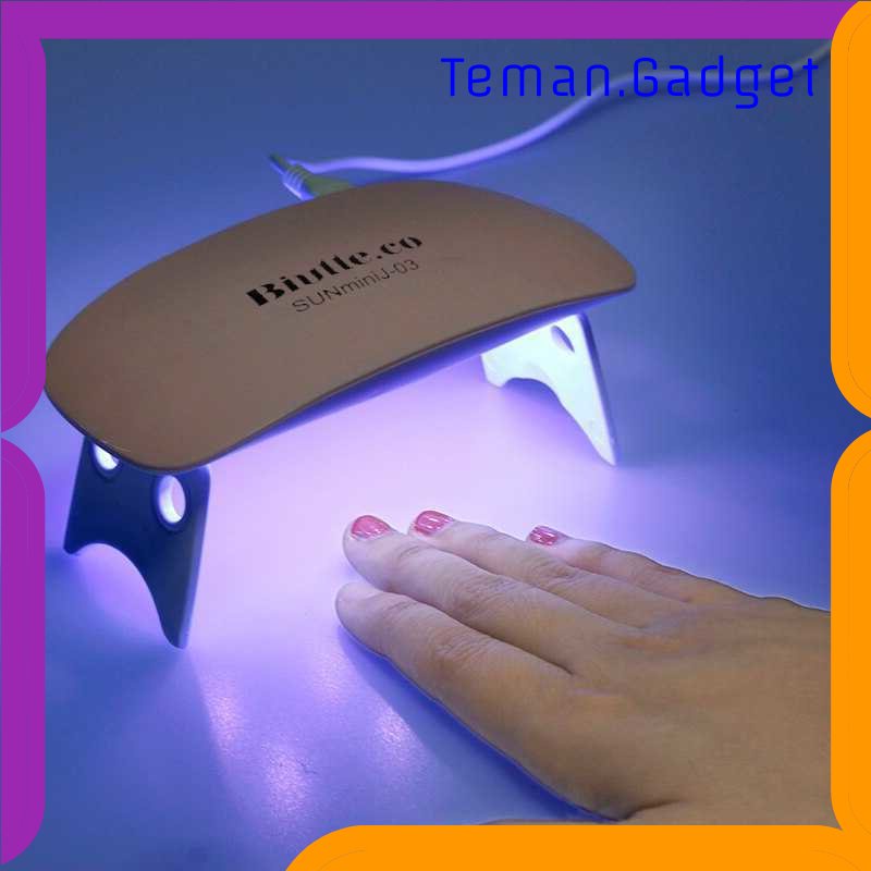 TG - PRW Pengering Kutek Kuku UV LED Nail Dryer 6W - J-03