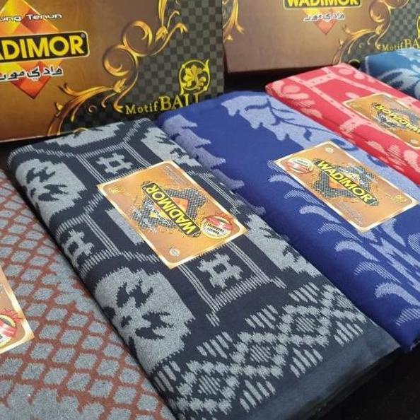DISCOUNT SARUNG WADIMOR MOTIF BALI PRIA KAIN TENUN SAMPING SONGKET RH546654Y