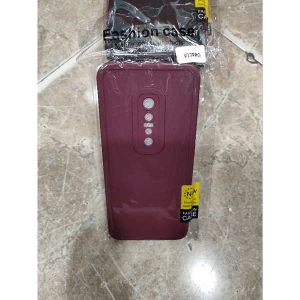 Softcase Vivo V17 Pro Silikon Casing Case Macaron Pelindung Pro Camera