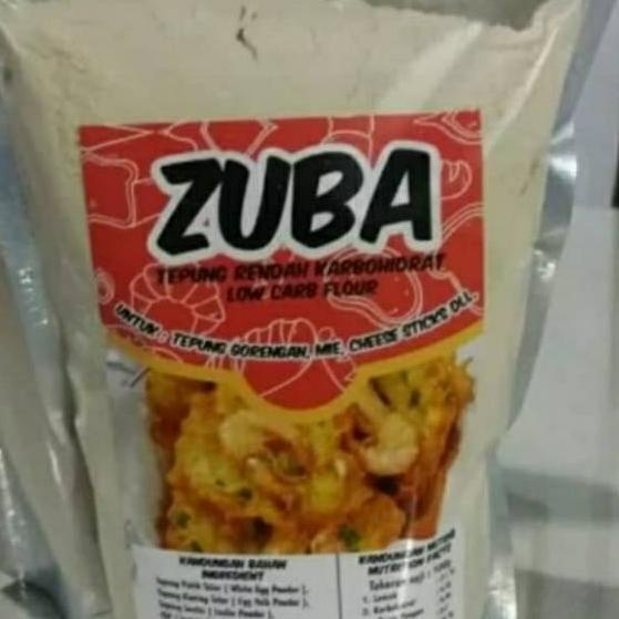 

✹ ZUBA Tepung Gorengan Sangat Rendah Karbo 500 gr Ω