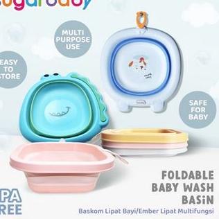 ✳ SugarBaby NEW Foldable Basin / Baskom Lipat / Ember Lipat Multifungsi Sugar Baby bak mandi baskom 