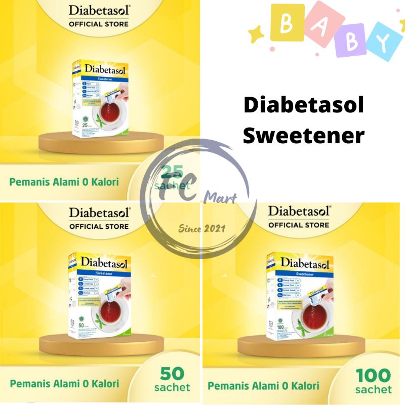 

Diabetasol Sweetener (25/50/100 sachet)