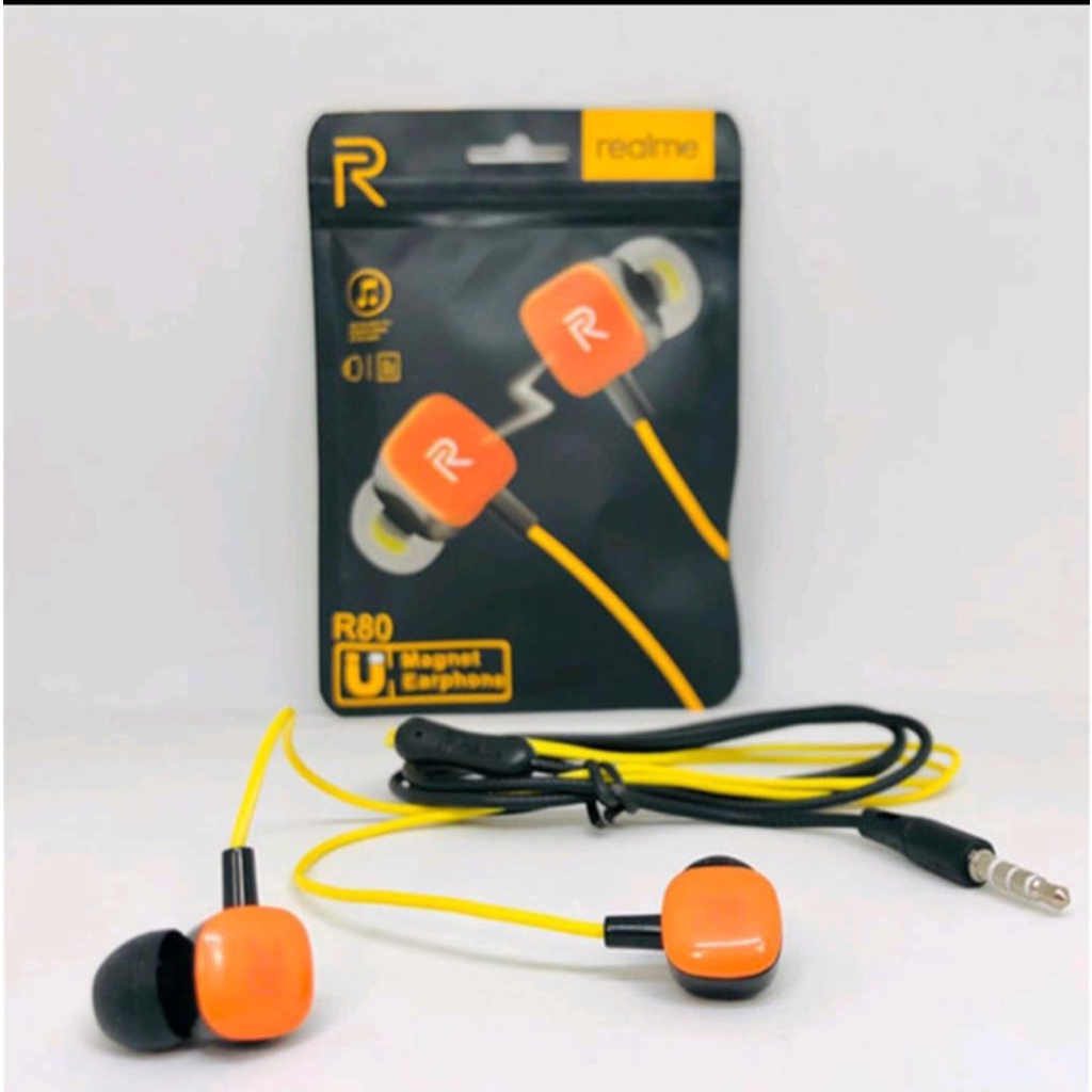 PWR - Headset / Handsfree Realme Earphone Buds R80 With Mic