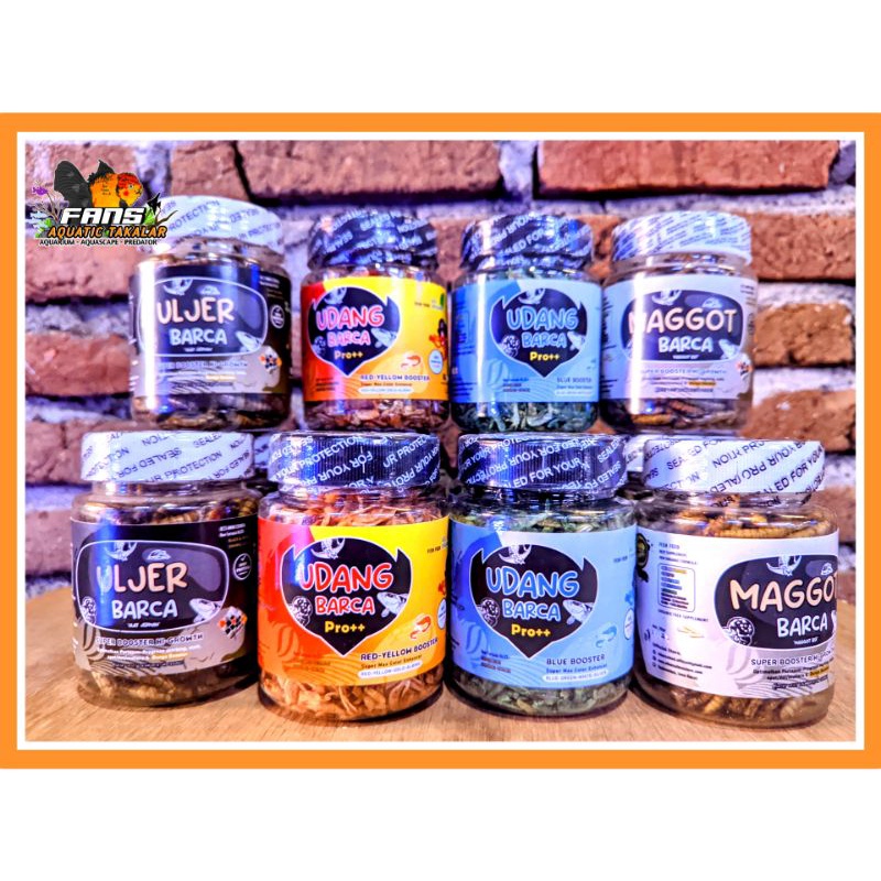 VARIAN  PAKAN EL BARCA UNTUK IKAN CHANNA