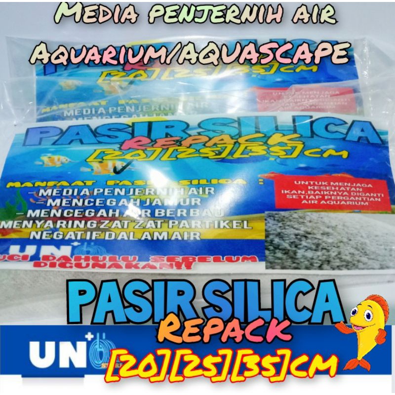 PASIR SILICA MEDIA PENJERNIH AIR AQUARIUM/AQUASCAPE REPACK