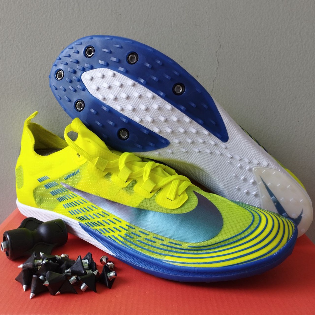 SEPATU LARI NIKE ZOOMX XC 5 VOLT LASER BLUE