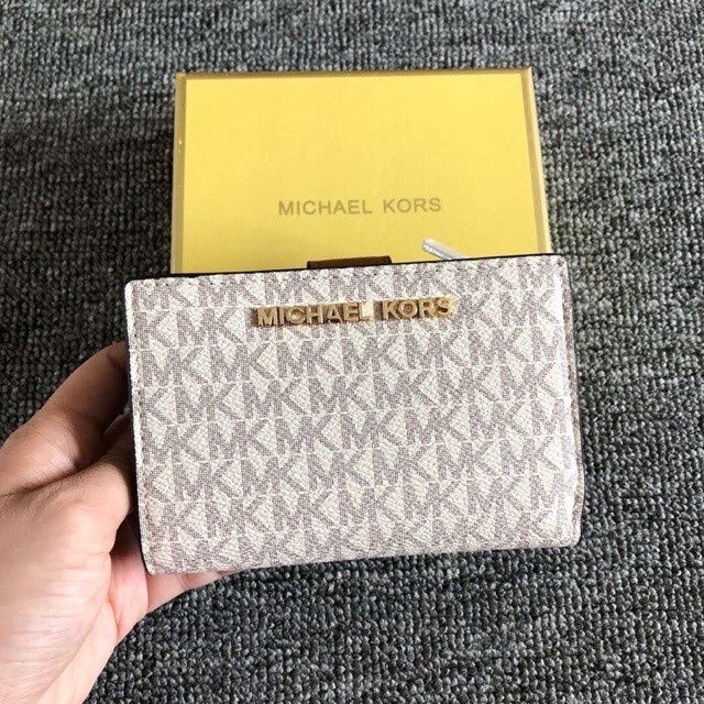 [ORIGINAL 100%] Michael Kors Woman Wallet Small/MK Dompet Lipat