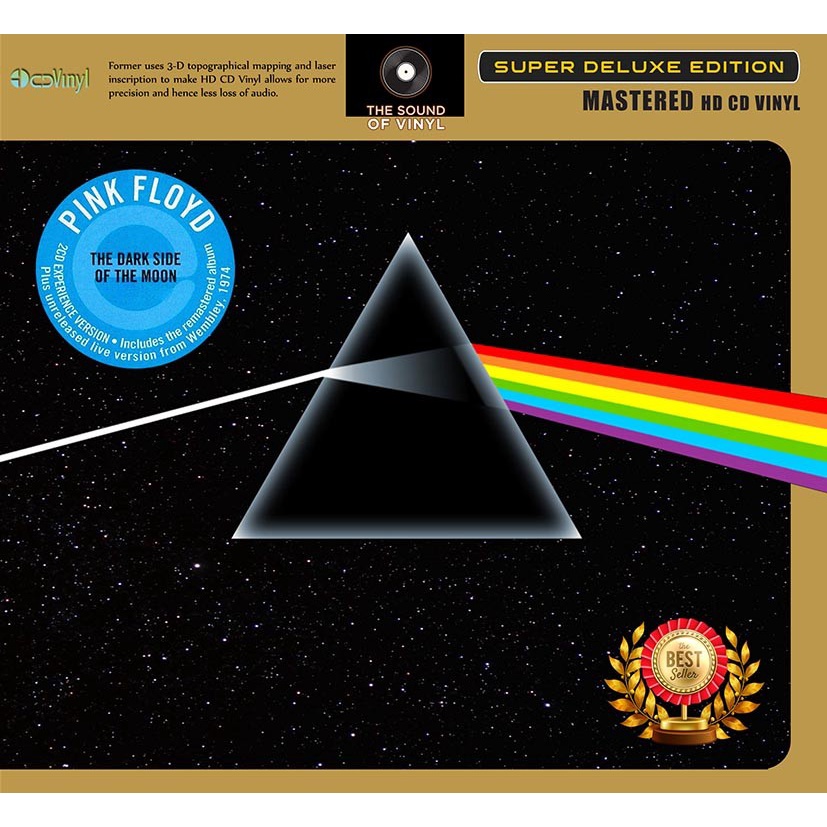 cd audio PINK FLYOD, The Dark Side of the Moon * Music BARAT* Rock, HD , SQ