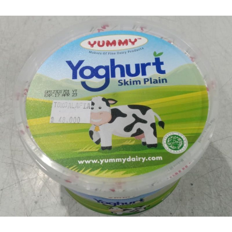 

Yoghurt Skim Plain Yummy 500gram / Yogurt