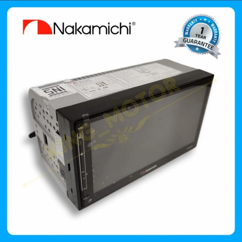 Double Din Nakamichi Deckless NA3101i/NA-3101i/3101 MirrorLink Full Glass Panel