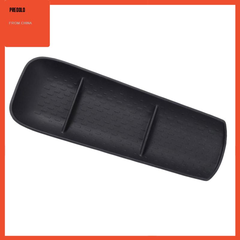 [Predolo] Car Central Armrest Tray Organizer Phones Holder Lembut Untuk Smart2022