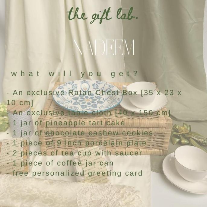 

HAMPERS LEBARAN 2022/HAMPERS IDUL FITRI/PARCEL LEBARAN - NADEEM TH5464TY