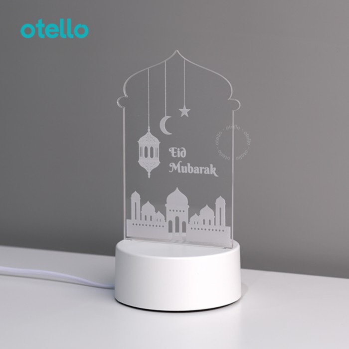 

Lampu Hias Akrilik LED Eid Mubarak Ramadan Idul Fitri Hampers Lebaran