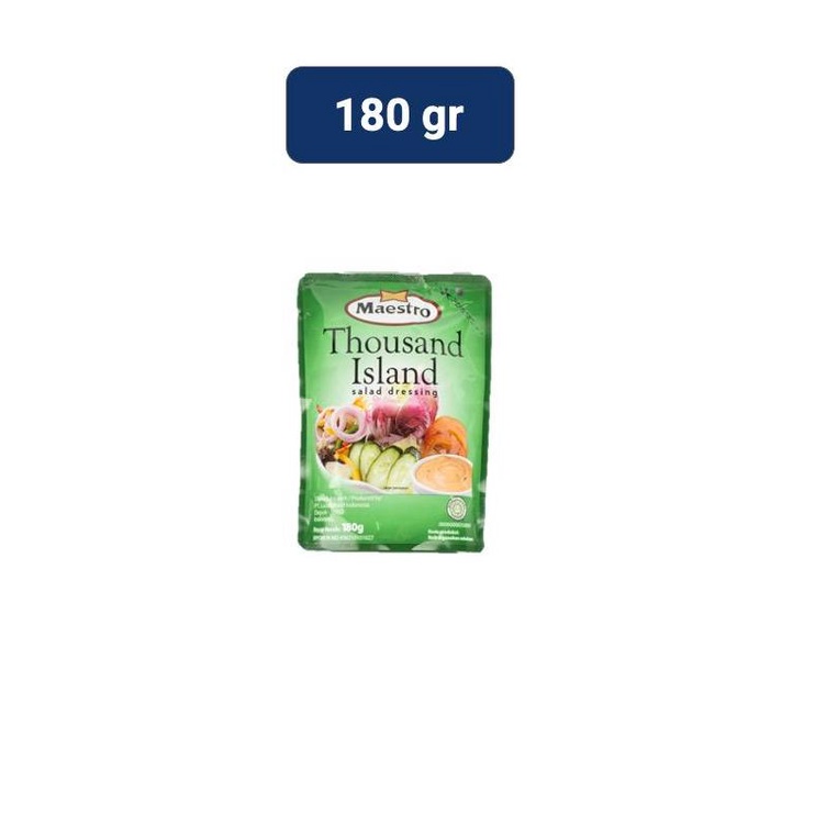 

D88 Maestro Thousand Island Standing Pouch 180 gr SERBA MURAH ㄾ