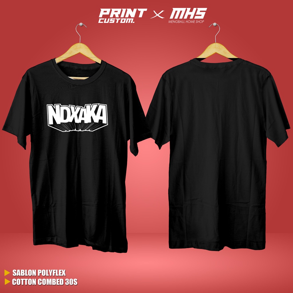 KAOS NDX AKA NEW LOGO KAOS BAJU DISTRO PRIA WANITA DEWASA DENGAN BAHAN COTTON COMBED 30S PREMIUM