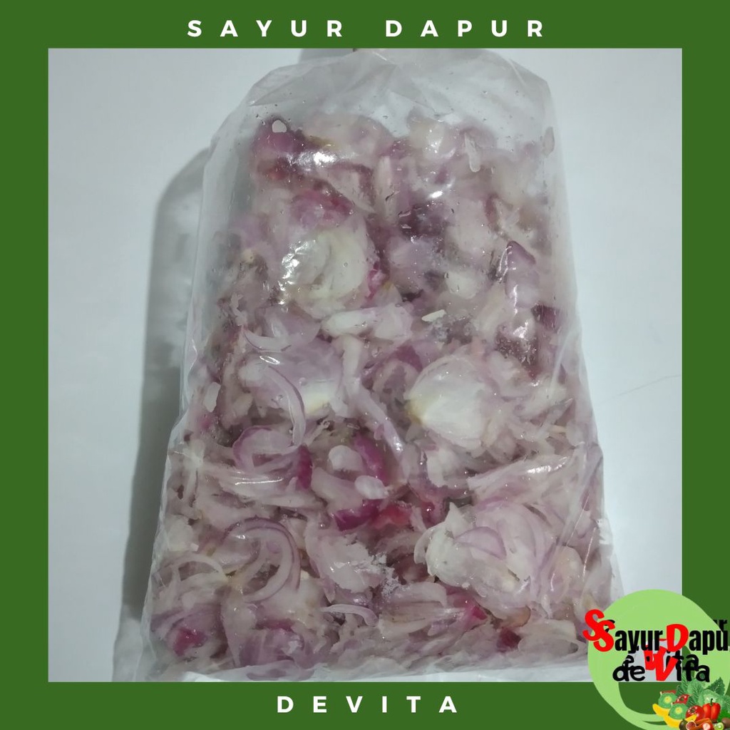 

Bawang Merah irisan kecil 250 gram