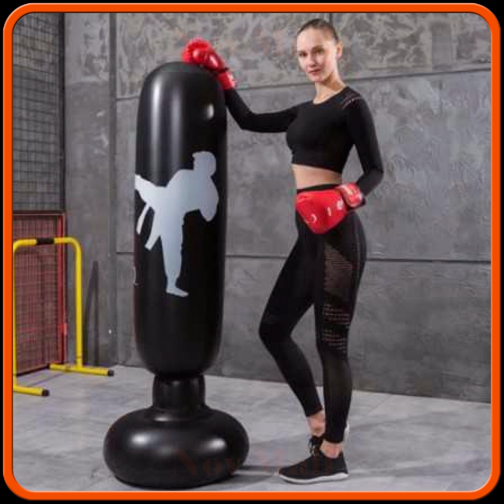 Samsak Tinju Pompa Inflatable Boxing Training Target 160CM -SP503