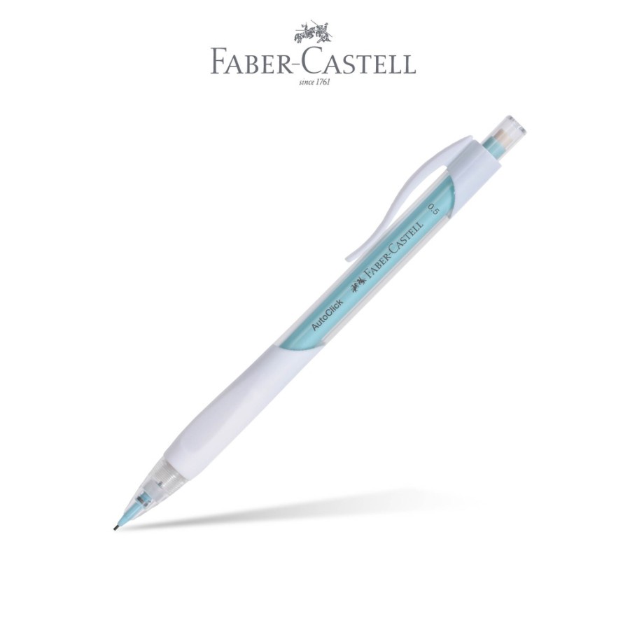 

Faber-Castell Auto Click Pensil Mekanik / Mechanical Pencil - 0.5 Set ( include refill 0.5 mm )