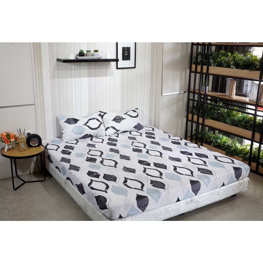 Idola Style Veronica Sprei 100 / 120 Micro Print Tinggi 20 cm MP-8026