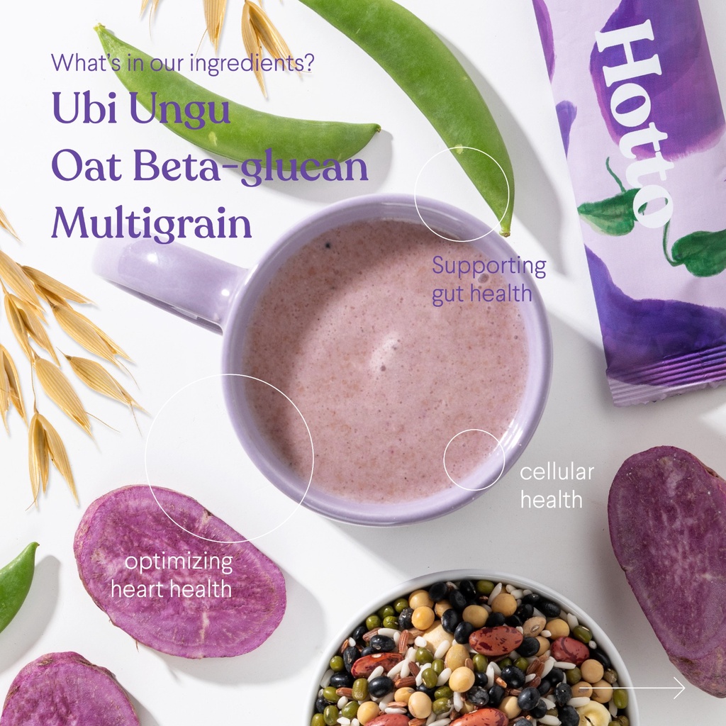 

NOB Hotto Purto 3 Sachet Superfood Multrain dengan Ubi Ungu