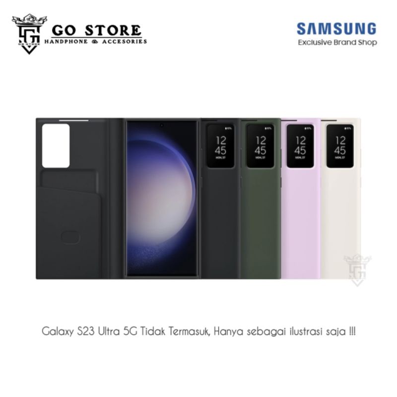 Samsung S23 S23+ S23 Ultra Smart View Wallet Case - ORIGINAL