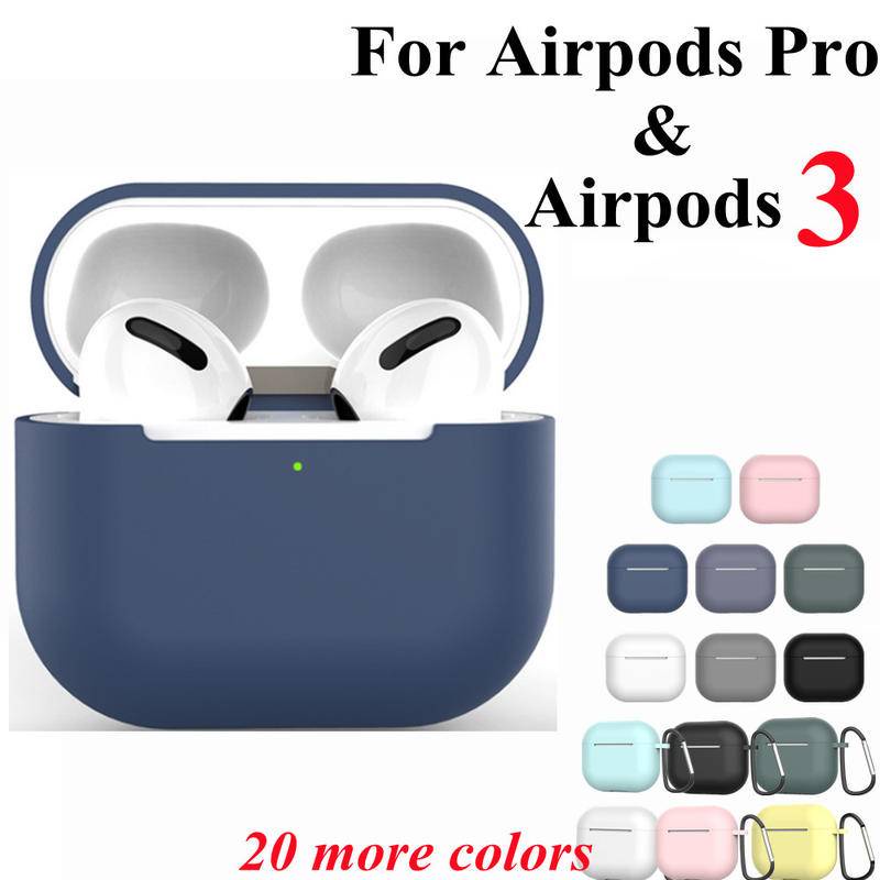 Case Silikon Untuk AirPods Pro 2 Case Wireless Bluetooth Untuk Apple Airpods3 2 1 Case Cover Earphone Case Untuk Airpods3