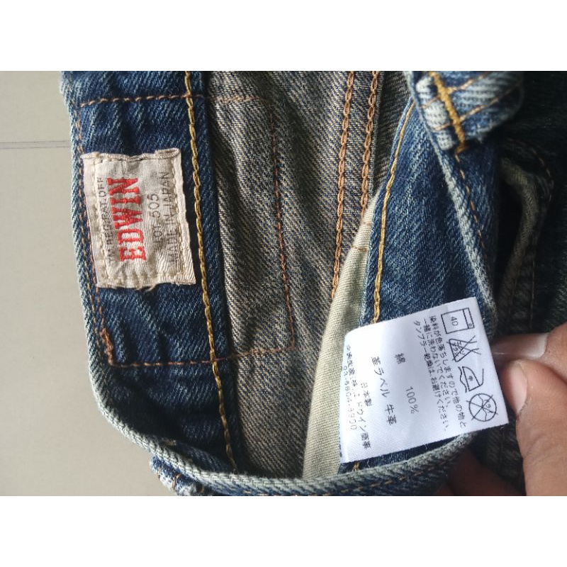 denim Edwin selvedge vtg