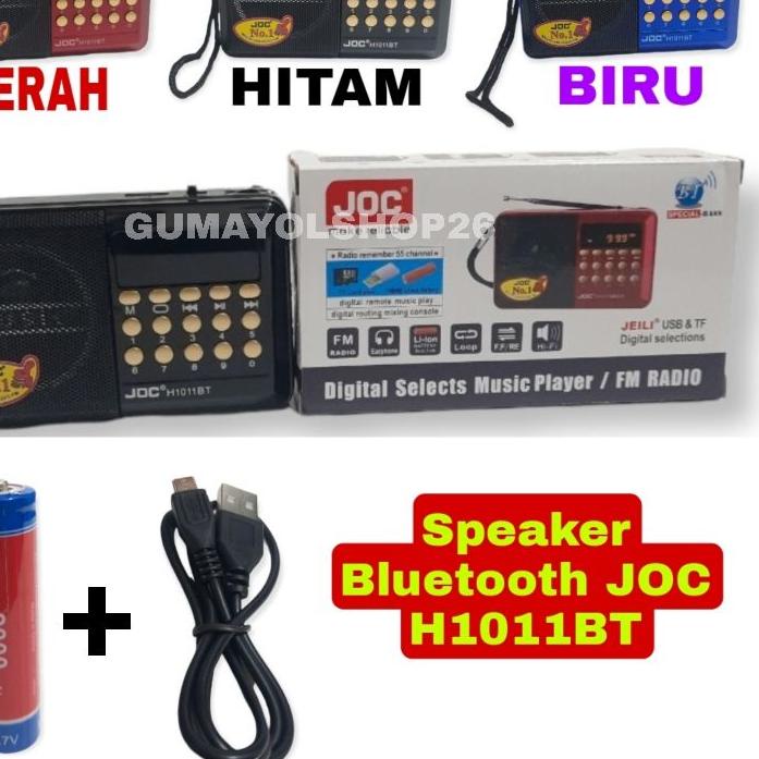 ✫ Speaker Radio Joc Bluetooth / Speaker Mp3 Player Usb / Speaker Murotal Mp3 Player ☞