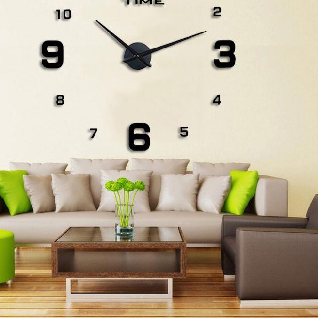 ✷ Jam Dinding Jumbo DIY Unik Untuk Ruang Tamu/Kamar ✤