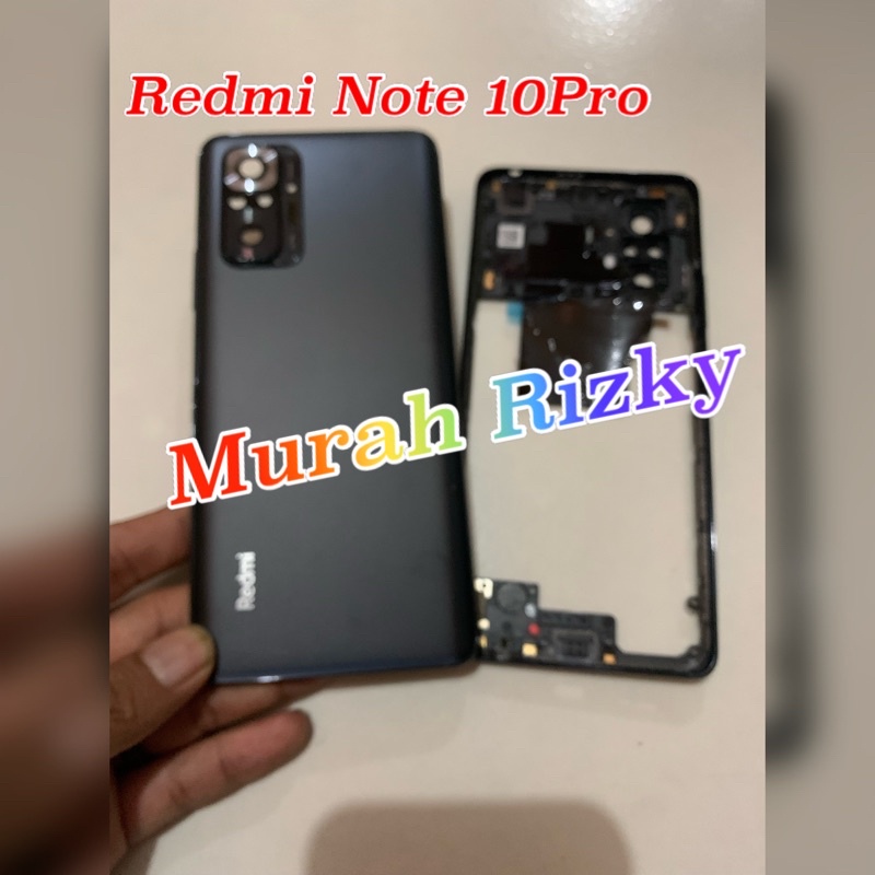 BackDoor BackCover Casing Housing Fullset Xiaomi Redmi Note 10 Pro ori