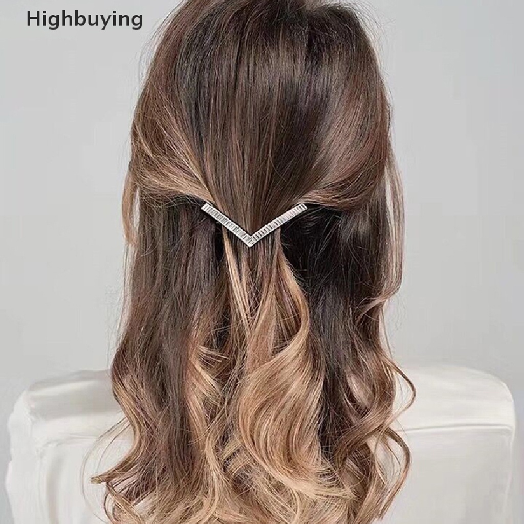 Hbid Perhiasan Rambut Untuk Wanita Zirkon Logam Jepit Rambut Hiasan Pernikahan Hair Clip Glory