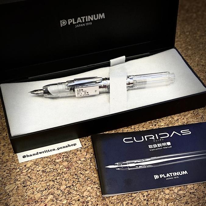

PLATINUM Curidas Fountain Pen #Iroshizuku TWSBI Rhodia Benu 3776