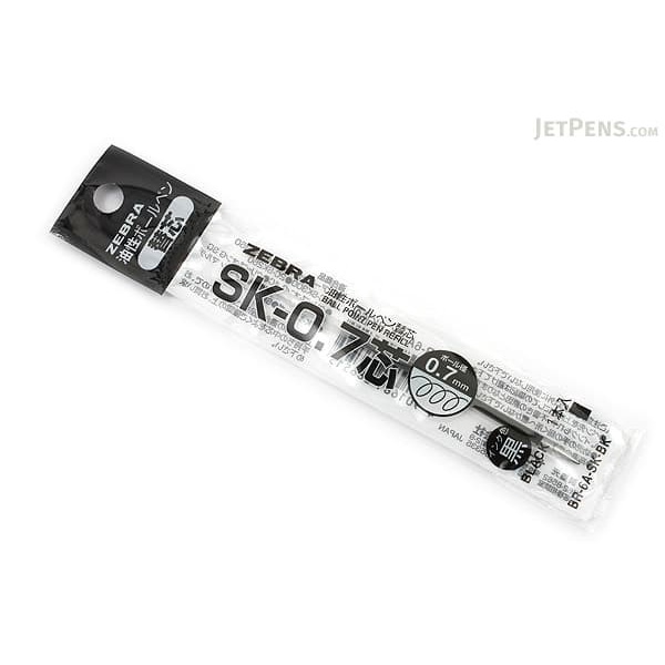 

ATK0595ZB HITAM 0.7 mm Refill Zebra SK-0.7 isi ulang black pen pulpen
