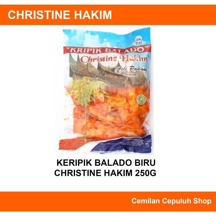 

Terlaris ✨ -keripik balado christine hakim2.2.23