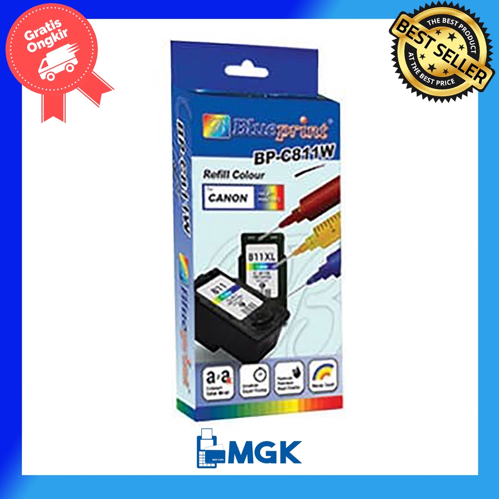Blueprint Tinta Refill Canon Colour Pigment BP-C811W