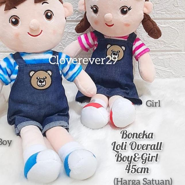 ✸ Boneka Xiomi Girl Loli Overall Boy Girl Lucu ✿