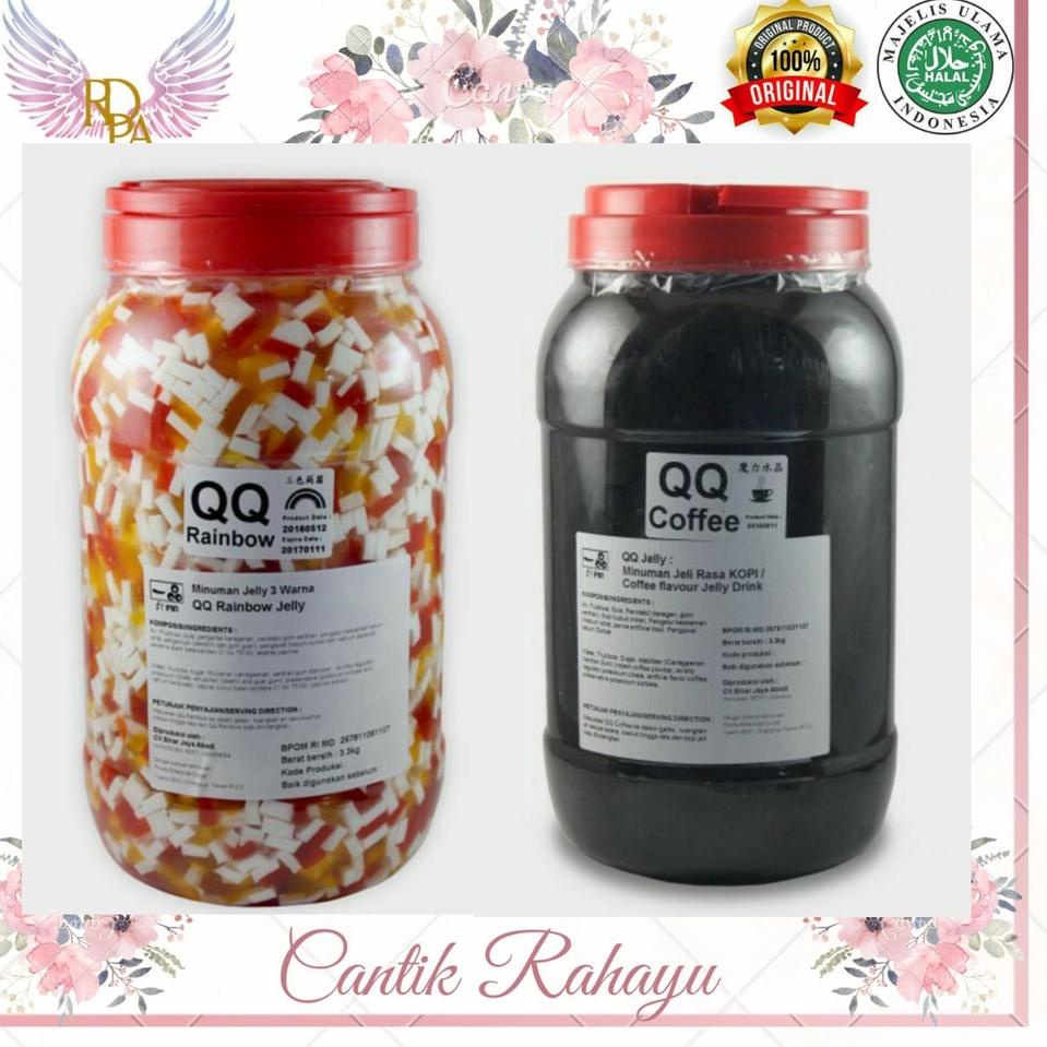 

M81 Rainbow Jelly dan Coffee Jelly Topping Jelly Konyaku Pelangi Itpin Kemasan Repack 250g NEW ARRIVAL ㅕ