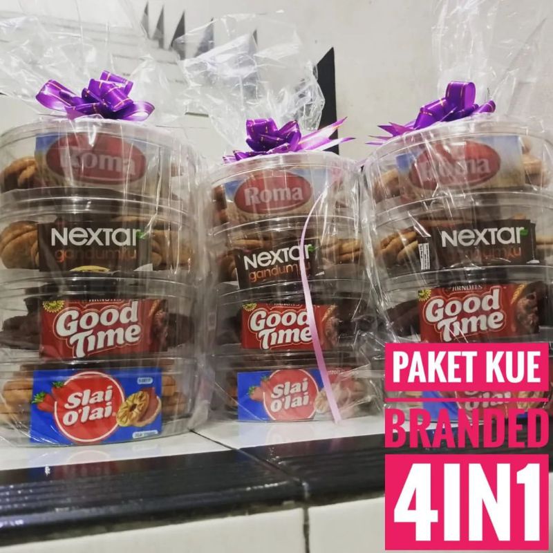 

Hampers lebaran kue kering isi 4 pak kuker