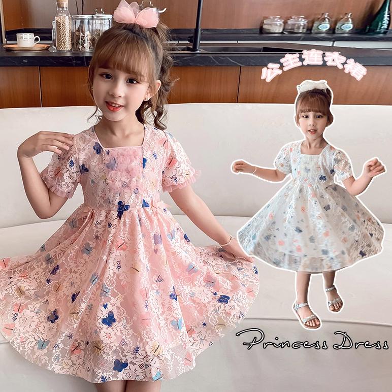 [Princess Kesli] 1-8Tahun Dress Anak Perempuan /Baju Anak Perempuan/Gaun Anak/Rok Anak Cewek/Kado An