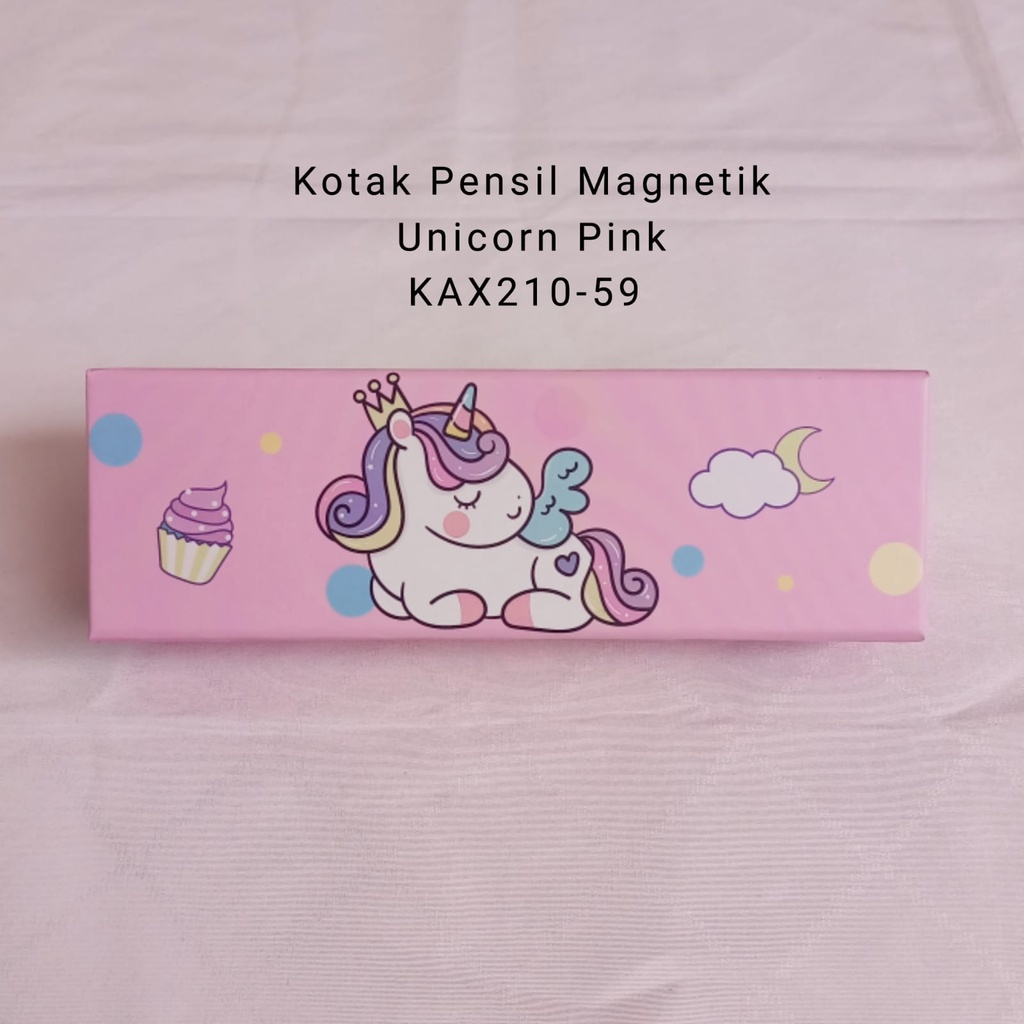 Kotak pensil magnetik karton tebal ekonomis